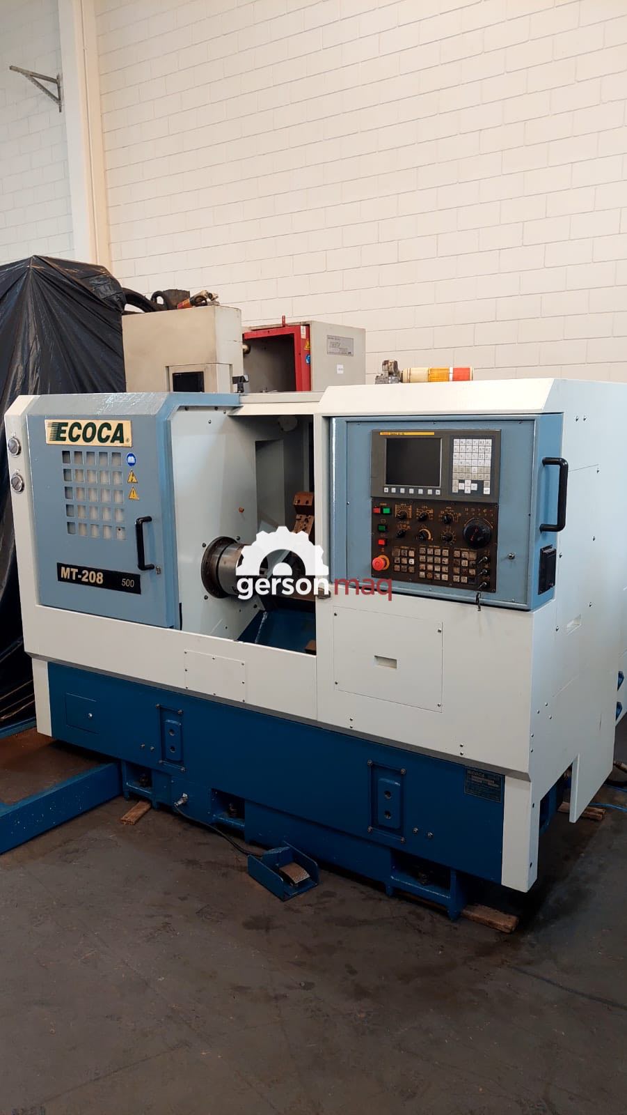 TORNO CNC ECOCA MT-208 500 – FANUC – ANO 2007